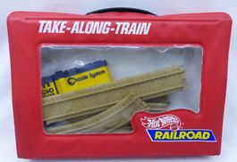 HOT WHEELS RAILROAD CHESSIE SYSTEM MATTEL 1984 IMPORT U.S.A.