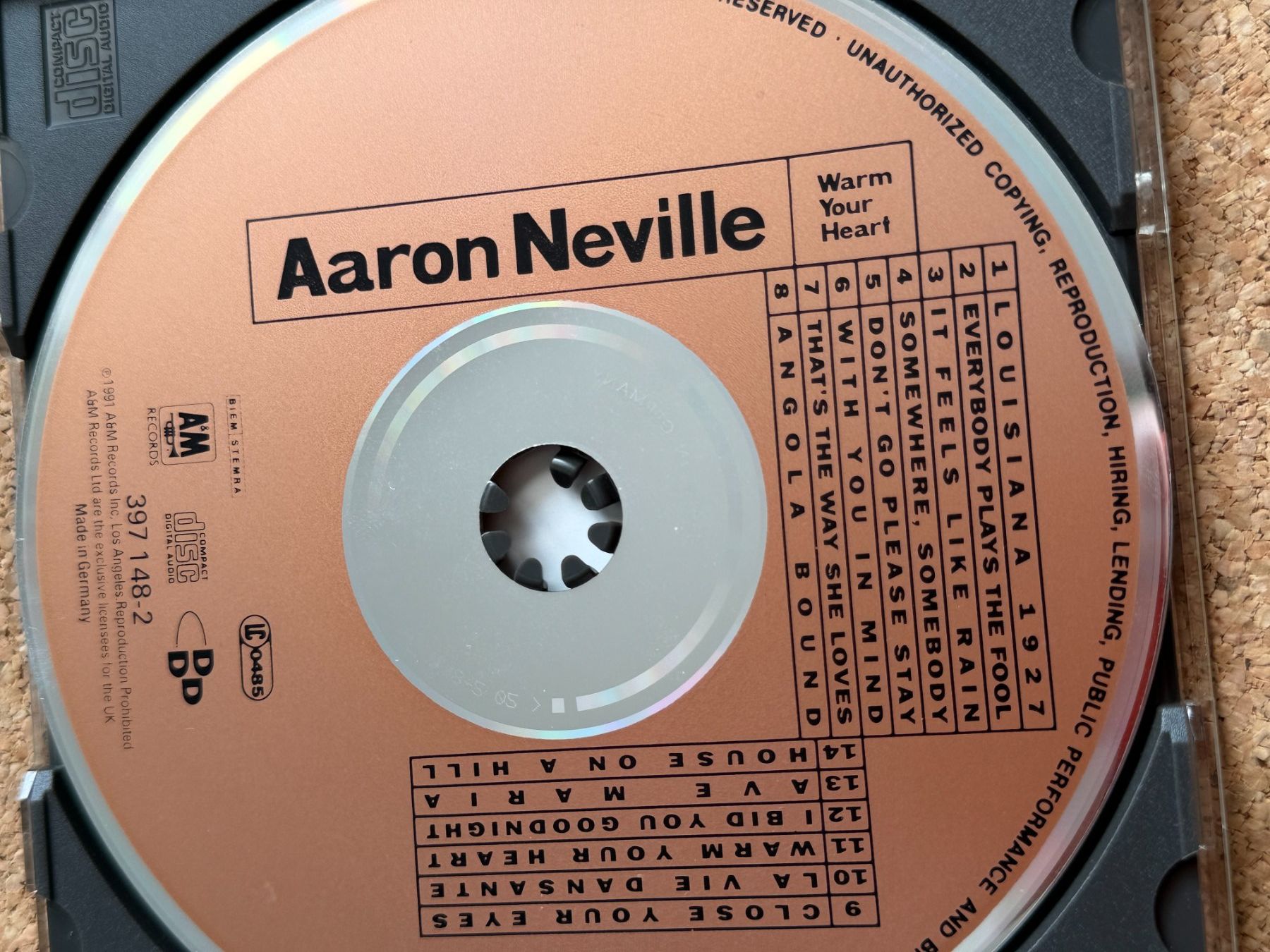CD: Aaron Neville – Usato da Binningen venduto da samorga21 3