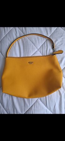 Sac à main Guess jaune vif Los Angeles – État comme neuf