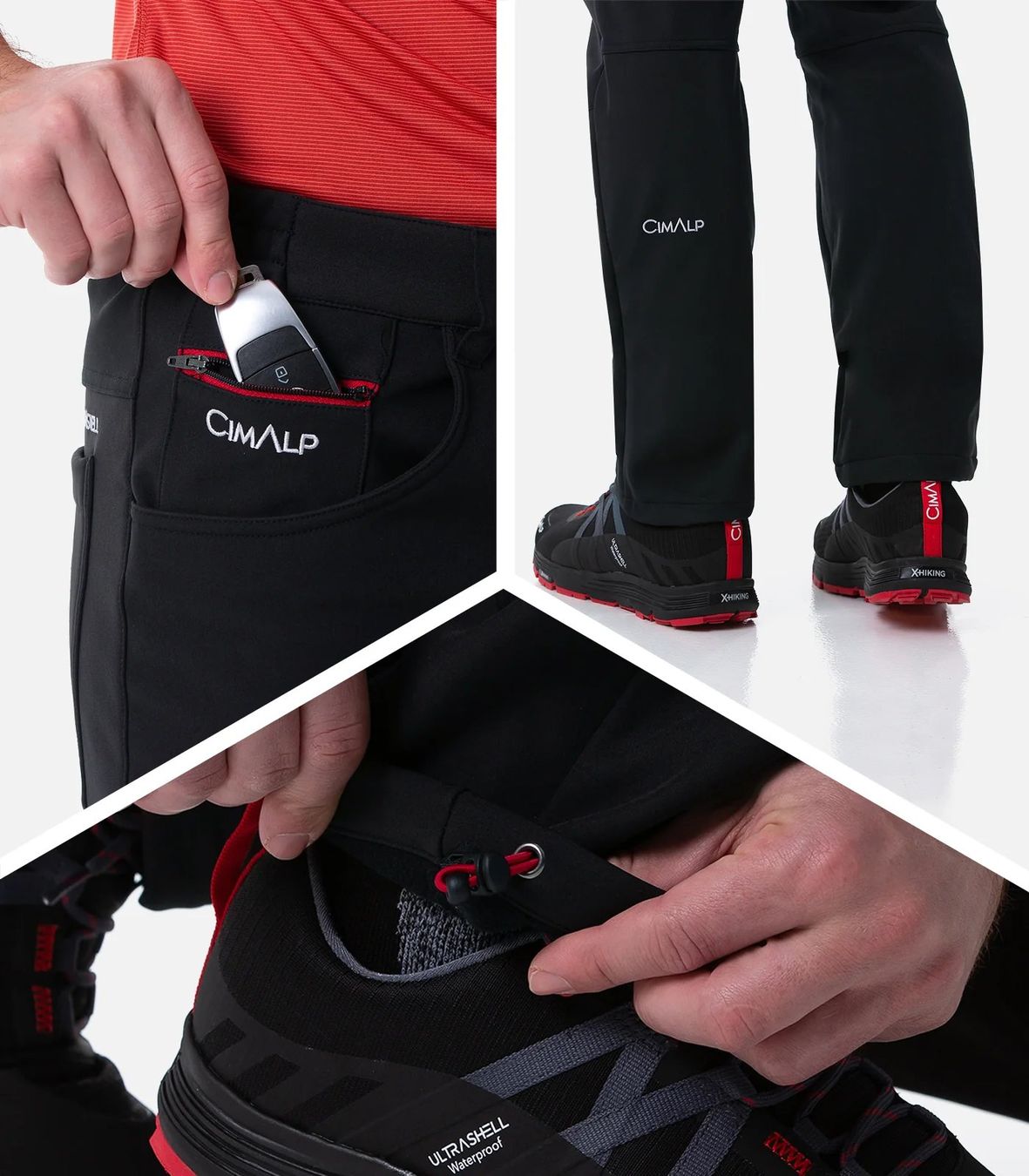 Hosen: Pantalon Cimalp QUEBEC 2 H - NOIR - S – Gebraucht aus Genève von Dav_
