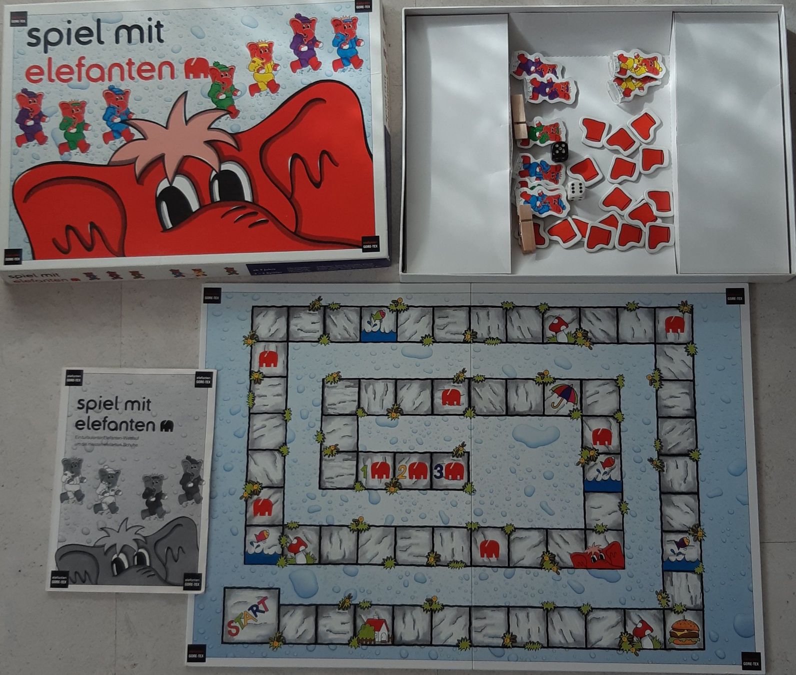 Giochi: Würfel-Spiel mit Elefanten – Usato da Trubschachen venduto da MarianneJ01 5