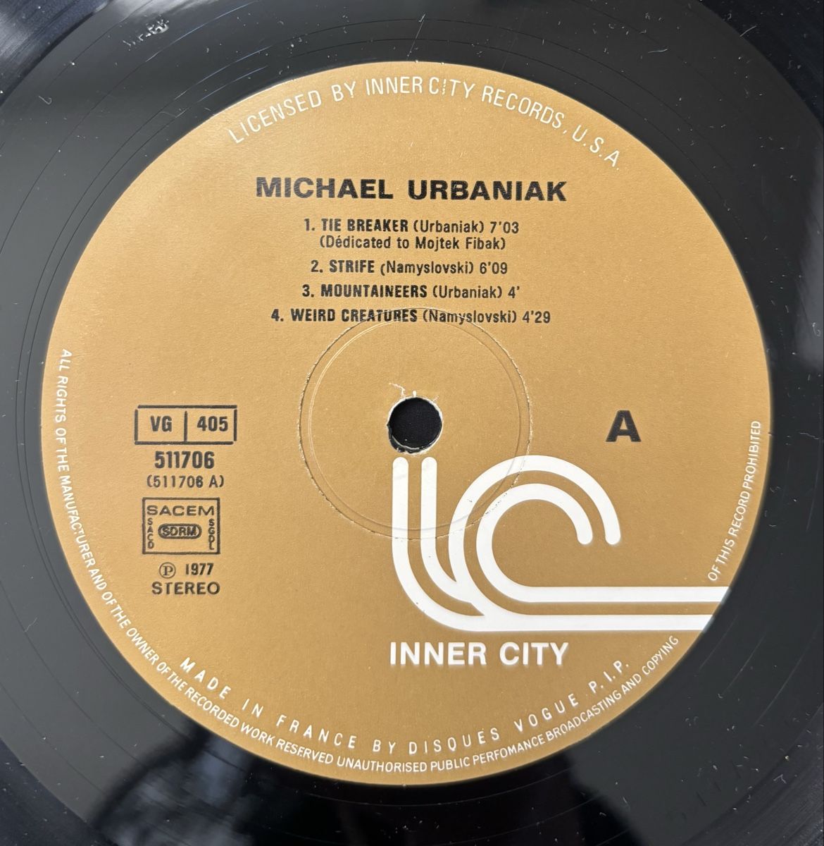 Dischi in vinile: Michael Urbaniak - Urbaniak LP EX/EX – Usato da Neuchâtel venduto da Deivid2 1