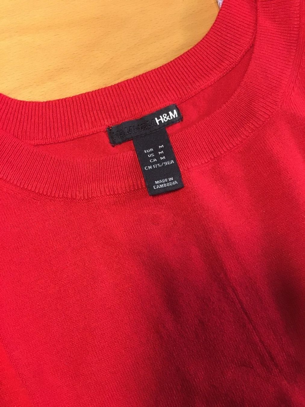 H&M Kleider: H&M Kleid, Pulli, Gr.M, rot – Gebraucht aus Arni AG von Mimo007 1