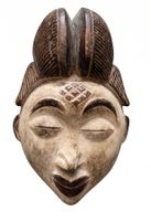 Afrikanische Holzmaske / Punu Maske (Gabun)