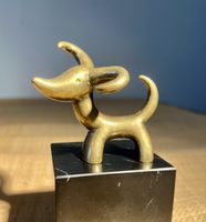 Seltene Wiener Bronze Hundeskulptur -Hagenauer Wien, 