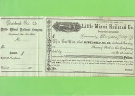 Little Miami Railroad Company, 1857