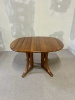Ovaler ausziehbarer Varde Esstisch Teakholz Mid-Century