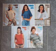 5 Strickhefte "TRIO"
