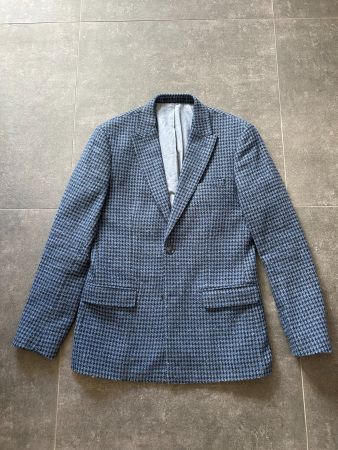 Blazer Pied de poule WE Bleu Taille 46 - Très bon état