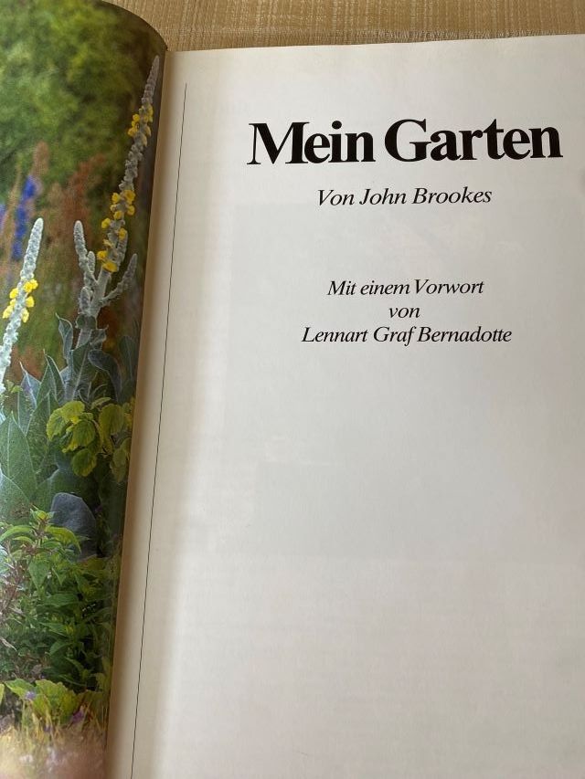 Libri: Mein Garten von John Brookes Stuttgart 1983 – Usato da Diessenhofen venduto da Albin00 3