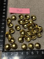 Nieten gold farbig 40 Stk