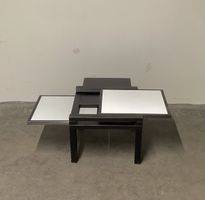 Couchtisch „Hexa“ von Bernard Vuarnesson; 80 er Jahre