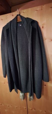 Louise Orop M/L Strickjacke grau