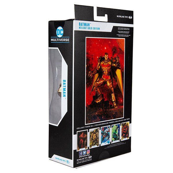Statuette: DC Multiverse Batman Hellbat Suit (Gold Edition) Actionfigur – Nuovo e nell'imballaggio originale da Zofingen venduto da ActionSpielzeug 9