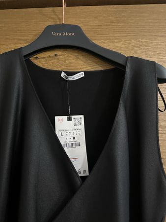 Zara Kleid in Leder Optik, Grösse L, Neu mit Etikett!