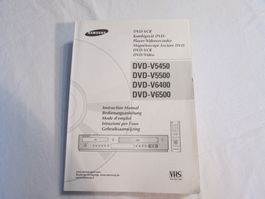 Mode d'emploi DVD/VHS Samsung - Bon état (514)