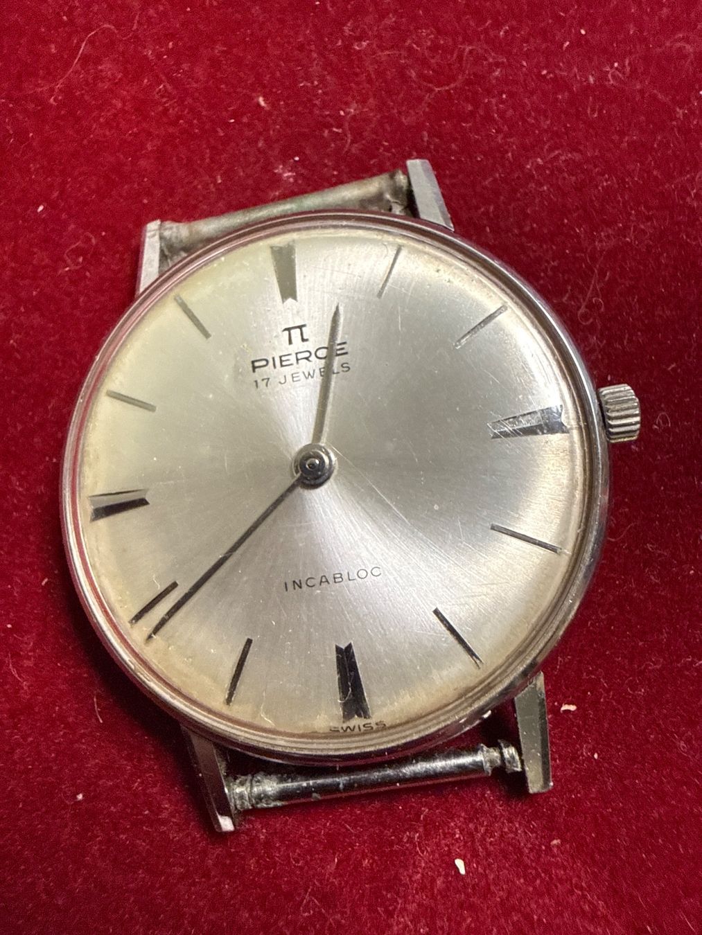 Orologi: Pierce Vintage Handaufzug 34 mm – Usato da Pfeffingen venduto da Allhandelklgwatches