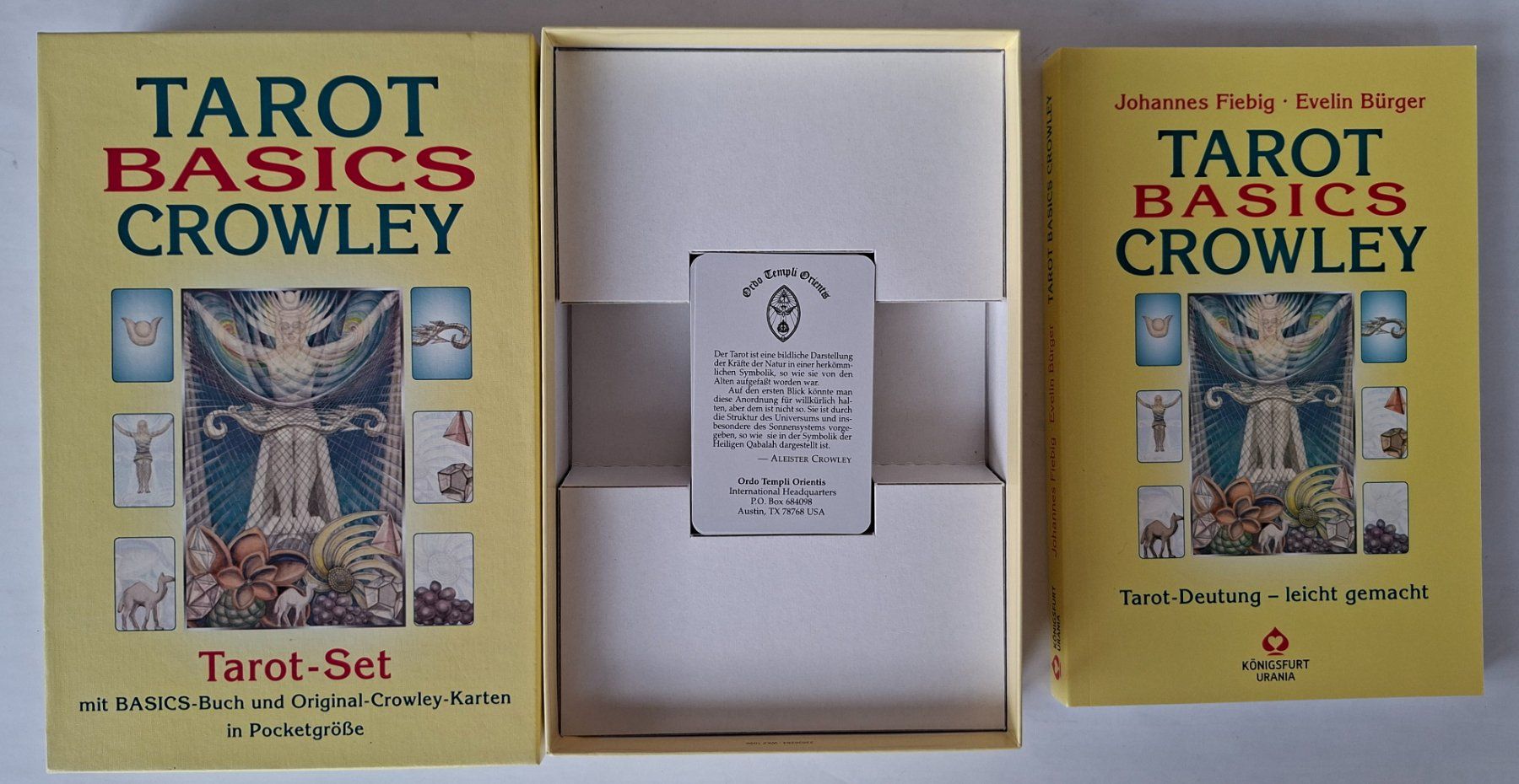 Libri: Komplettes Tarot Basics Crowley Set mit Buch und Karten – Usato da Opfikon venduto da Diversamente 2