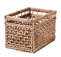 4x Korb geflochten Natur 35x25x25 cm (IKEA TÄTING)