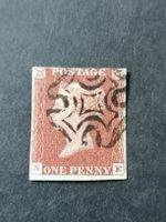 One Penny red 1841, Platte 34