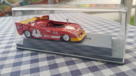 Alfa Romeo 33 TT12 Nürburgring 1974 1:43 in Metall in OVP