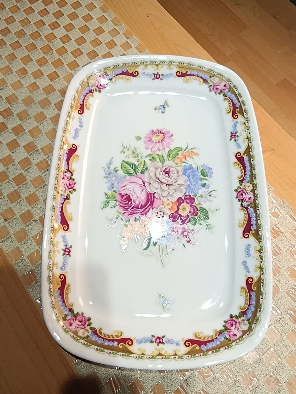 Piatti di portata: Art Deko wunderschöne Limoges Servierplatte Top – Usato da Steffisburg venduto da 1.Schmuckschatulle 1