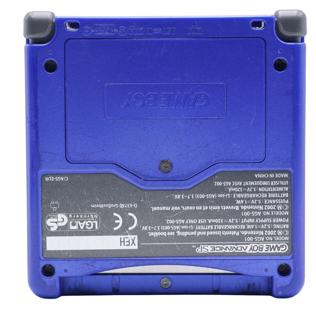 Nintendo Consoles: Gameboy Advance SP [Cobalt] – D'occasion à Paudex par dindeboy 2