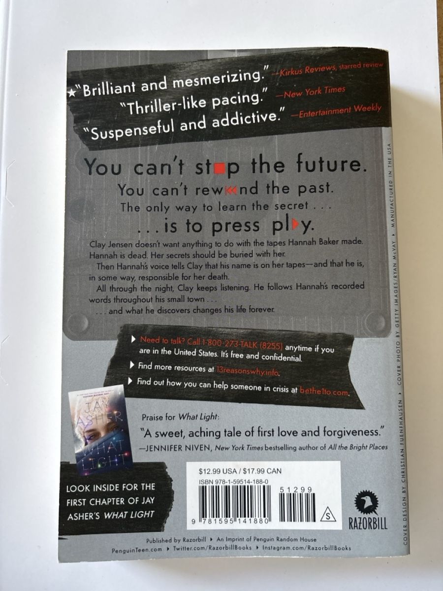 Libri: Roman Thirteen Reasons Why, Jay Asher – Usato da Dörflingen venduto da liviaaa.w 1