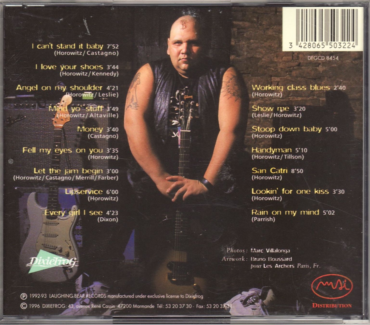 CD: Popa Chubby – The First Cuts – Nuovo (secondo la descrizione) da Boussens venduto da catfood01 1