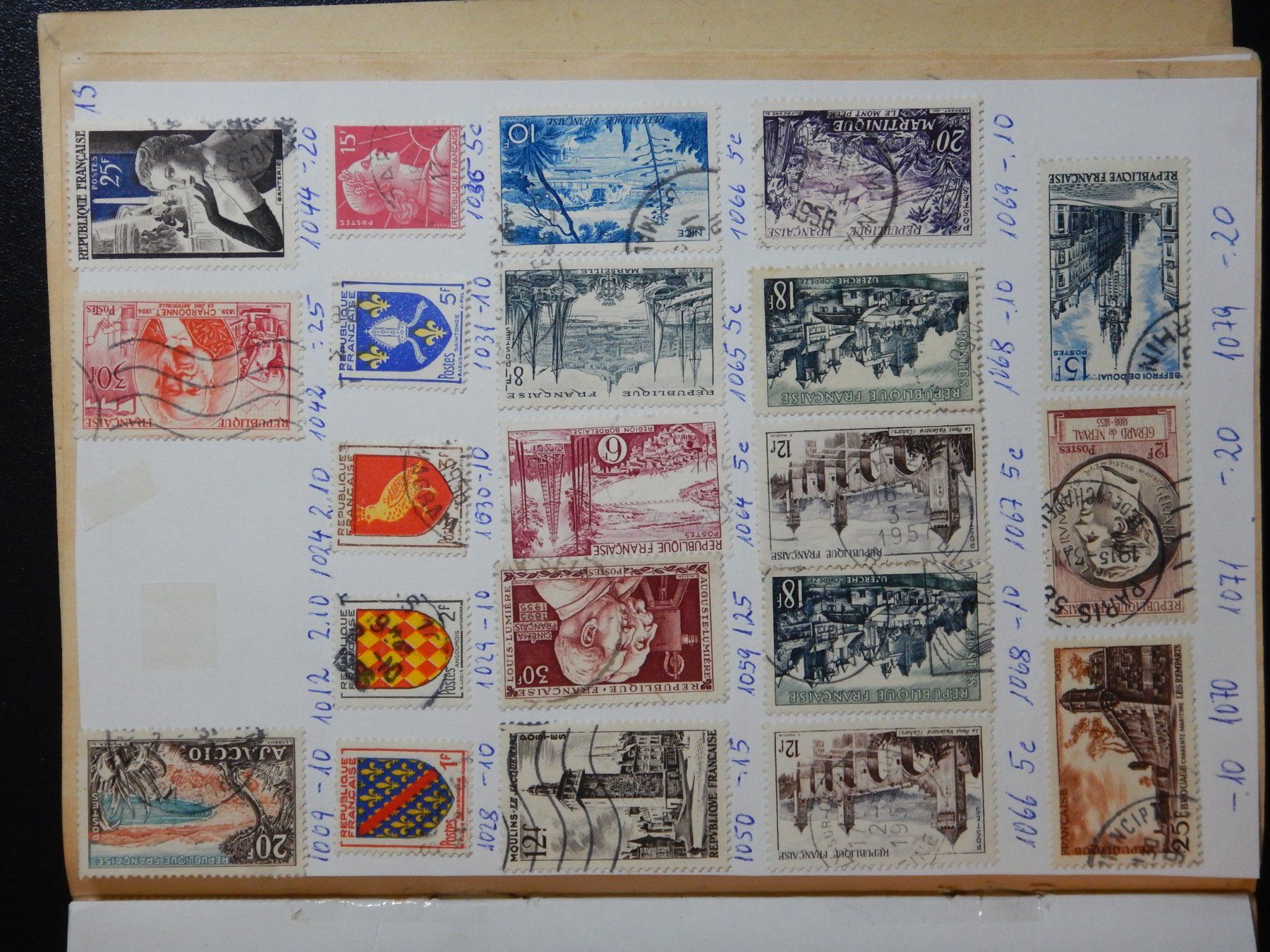 Alle Briefmarken: Frankreich Sammlung ab Klassik – Gebraucht aus Zürich von Muehlekauf 9