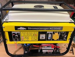 Generator Benzin 6.5 PS KC 30 AE King Kraft mit Elektrostart