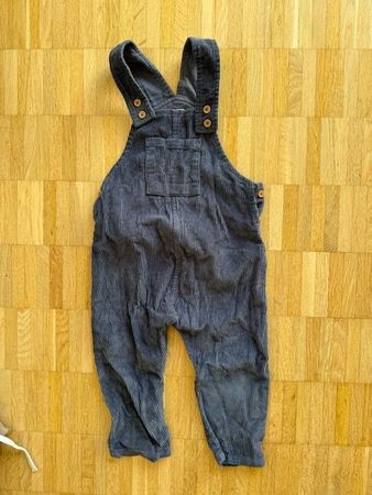 gefütterte Latzhose, cooler Schnitt, Gr 98, Migros