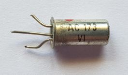 pnp-Transistor AC 173, Germanium, Metallgehaeuse, getestet