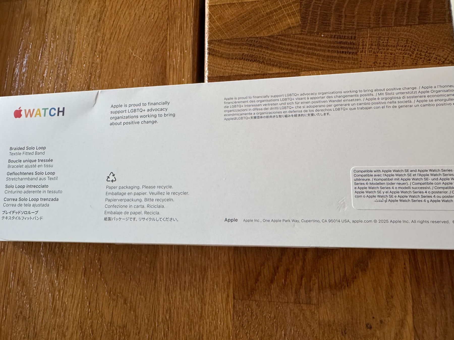 Apple Smartwatch: Apple iWatch Solo Loop Gr. 7 - 46 mm **NEUWERTIG** – Nuovo (secondo la descrizione) da Allschwil venduto da KShing 1