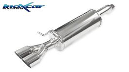 Echappement Final Inoxcar 2x80 Racing avec homologation CH