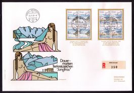 1983_688+689_Sternzeichen JUNGFRAU_Vb FDC Riederalp+Zermatt!
