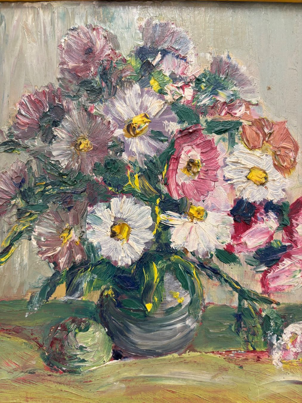 Dipinti: 1950 vintage oil painting signed and dated – Usato da Steinhausen venduto da ChromeVintage 5