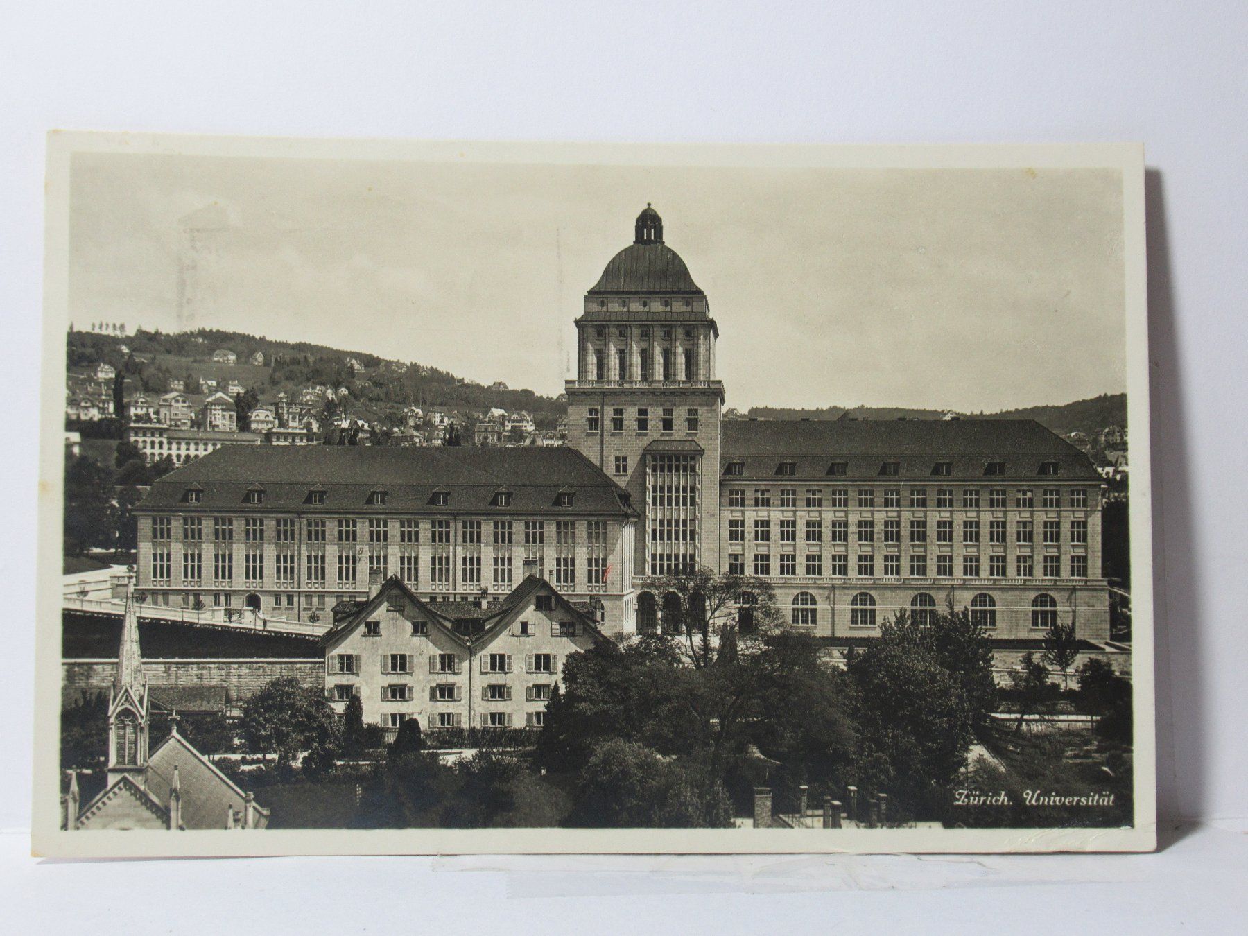Cartoline postali: Zürich Universität 1932 – Usato da Grenchen venduto da Bluemchen1900
