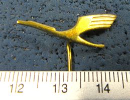 LUFTHANSA AIR LINE KRANICH LOGO ANSTECKNADEL VINTAGE OLDI