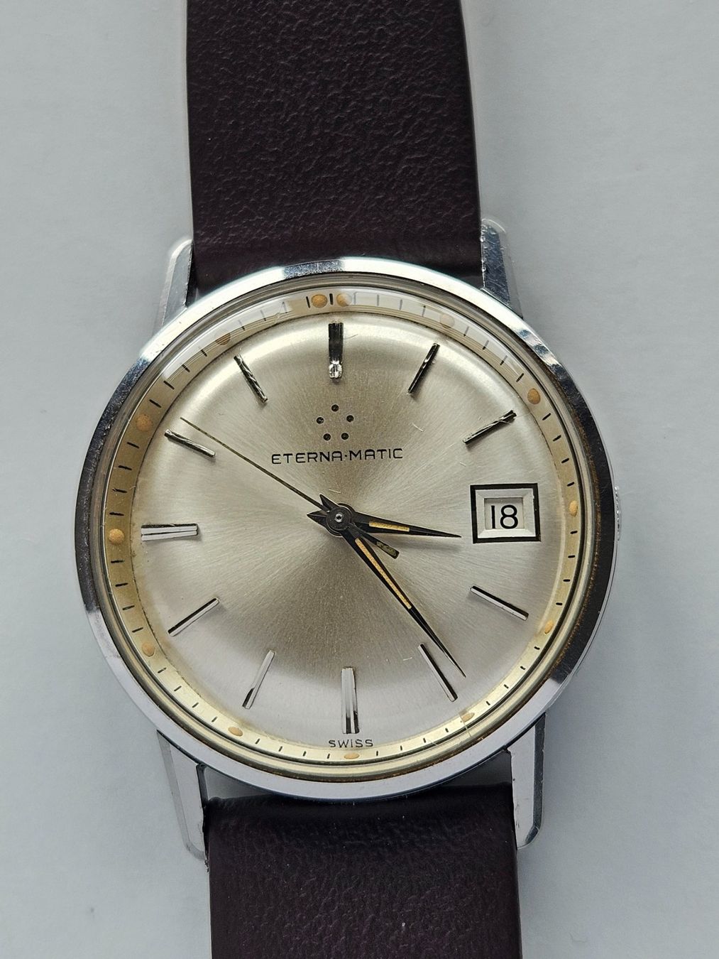Eterna Uhren: 571 Eterna-Matic Date aus 1962 – Gebraucht aus Berikon von mmm21