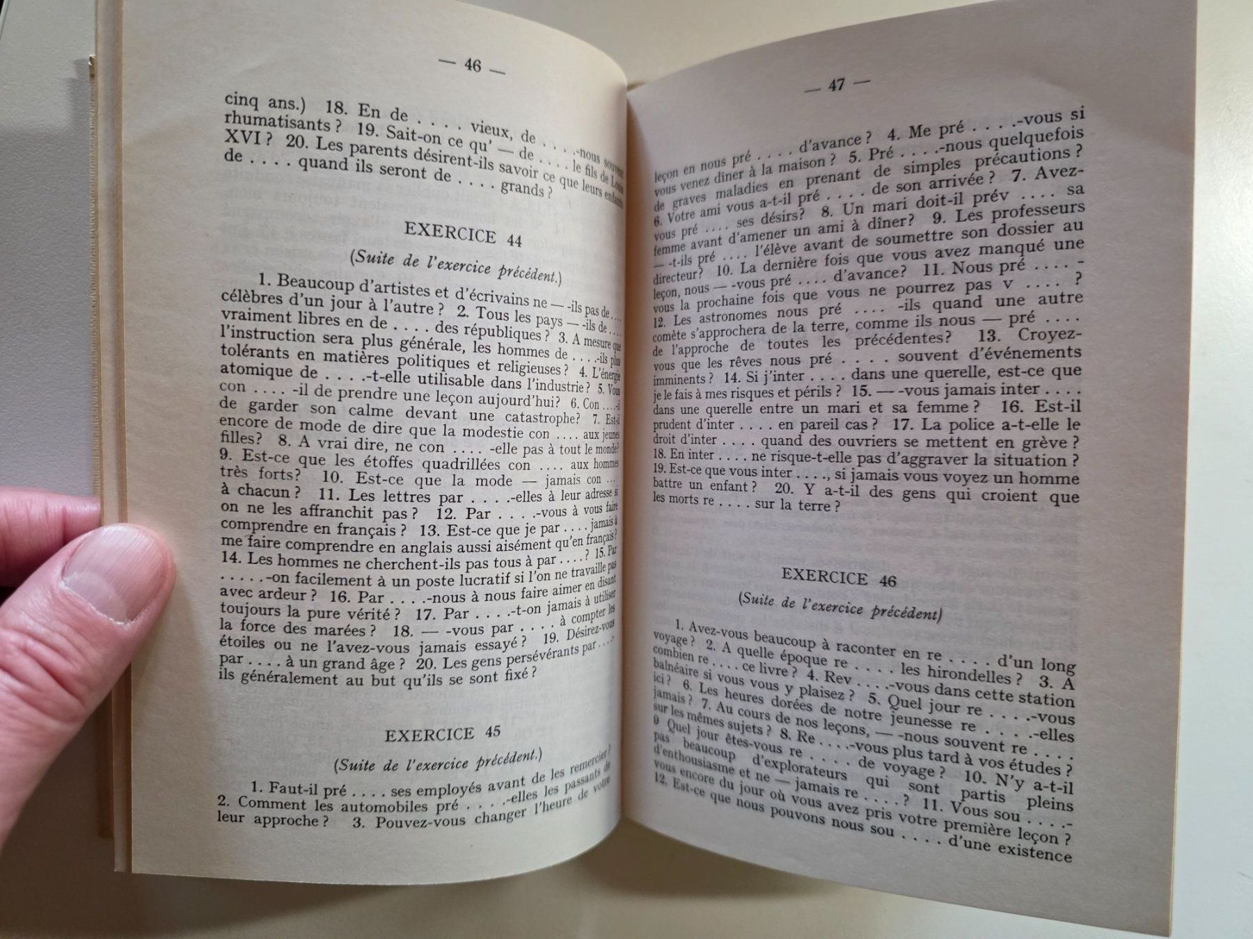 Libri: Berlitz Francais - Verbes Francais - 1969 – Usato da Walterswil BE venduto da Lonitti 5