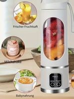 Tragbarer Mixer Handjuicer 300-500ml wiederaufladbar neu