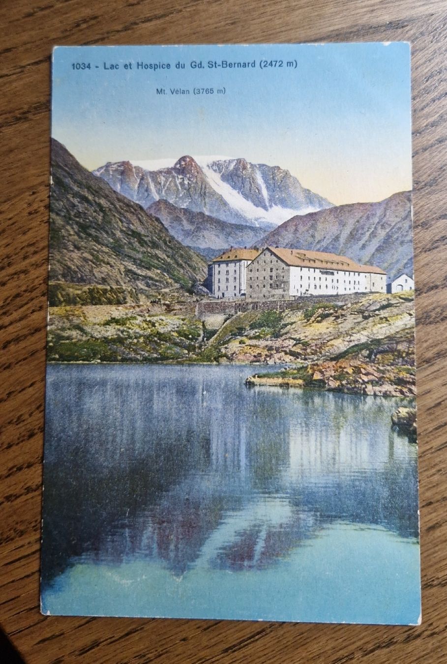 Cartoline postali: Lac et Hospice du Gd. St-Bernard – Usato da Ebikon venduto da Donar50