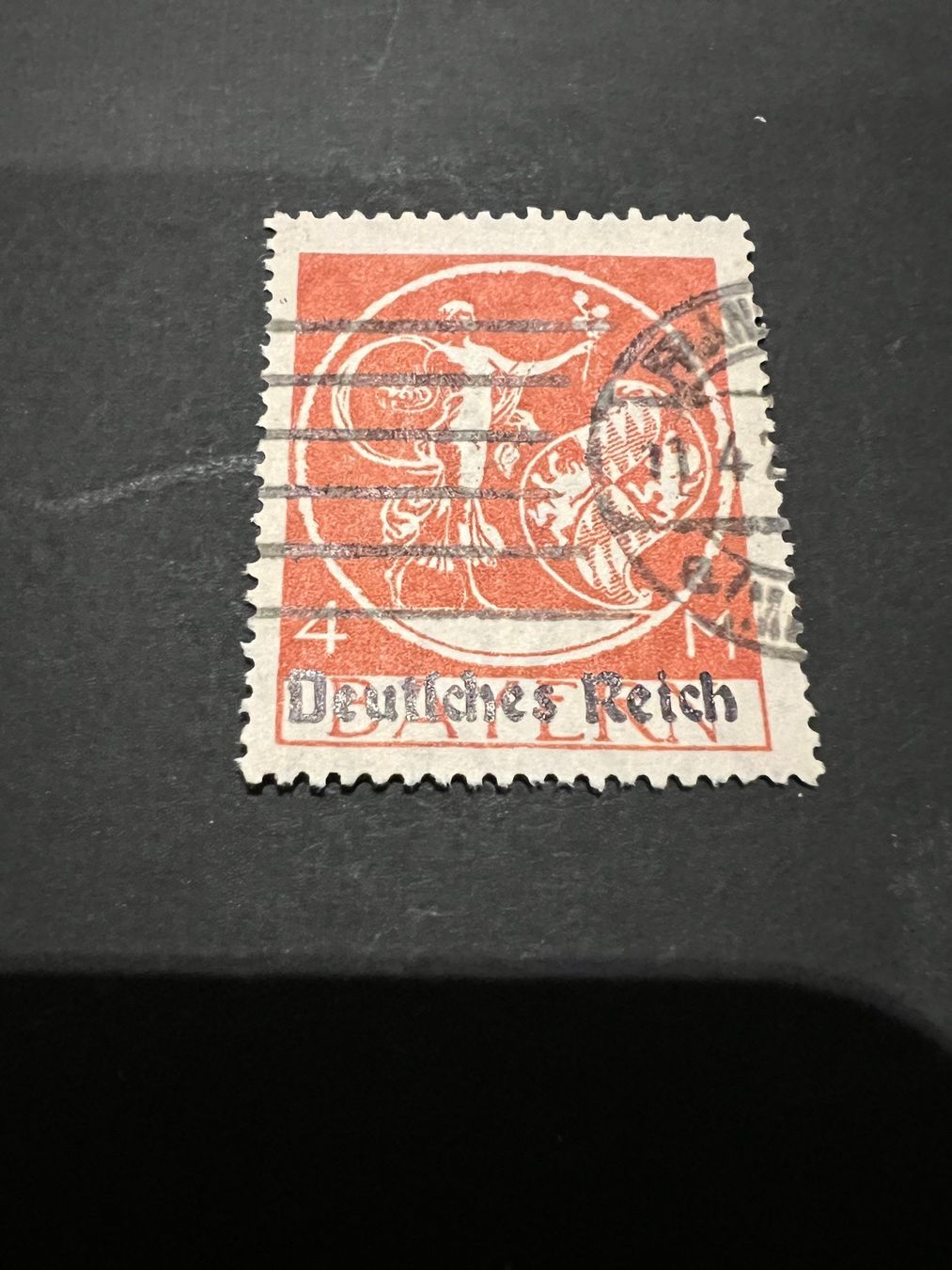 Tutti i francobolli: Deutsche Reich 1920 Mi.135 gest. (E1705) – Usato da Hinwil venduto da Sidi4