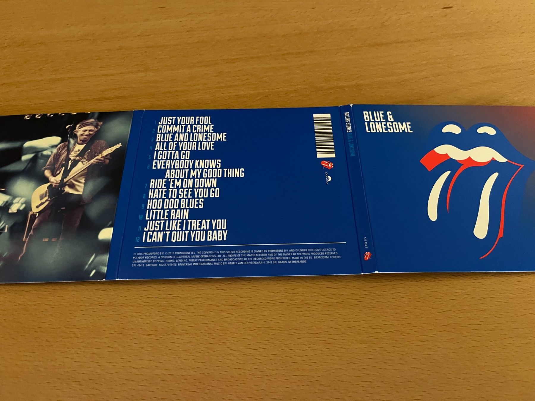 CD: The Rolling Stones - Blue & Lonesome – Usato da Bätterkinden venduto da emmentaler2008