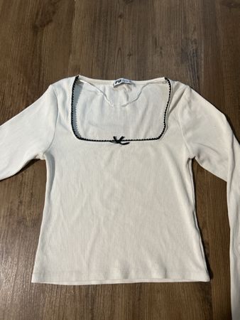 Haut manches longues FB Sister blanc taille M
