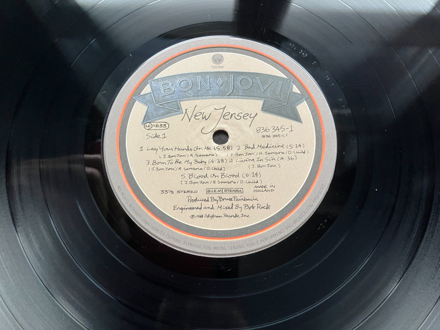 Schallplatten: Bon Jovi – Gebraucht aus Aarwangen von Jukebox3 7