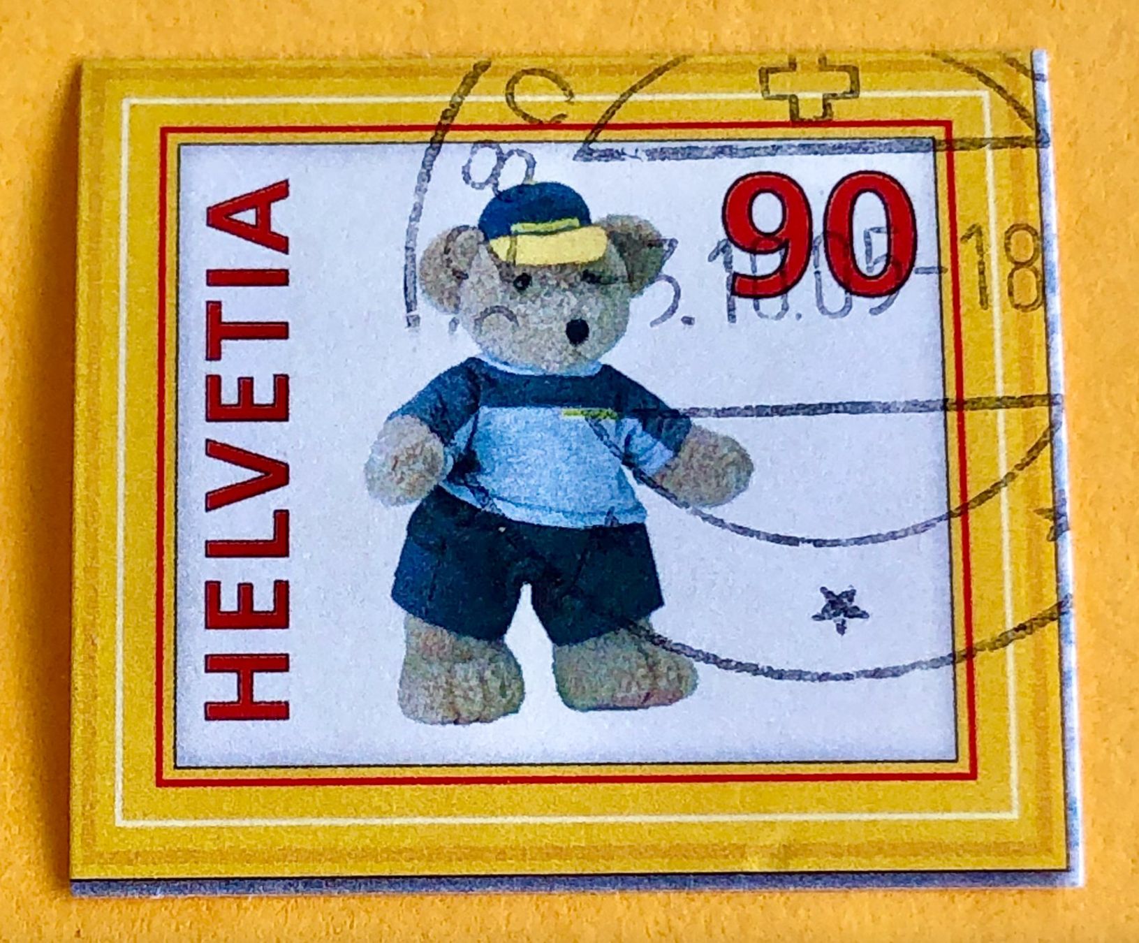 Tutti i francobolli: Nr.1055 GESTEMPELT 100 Jahre Teddybär 2002    – Usato da Aarau venduto da Billa007