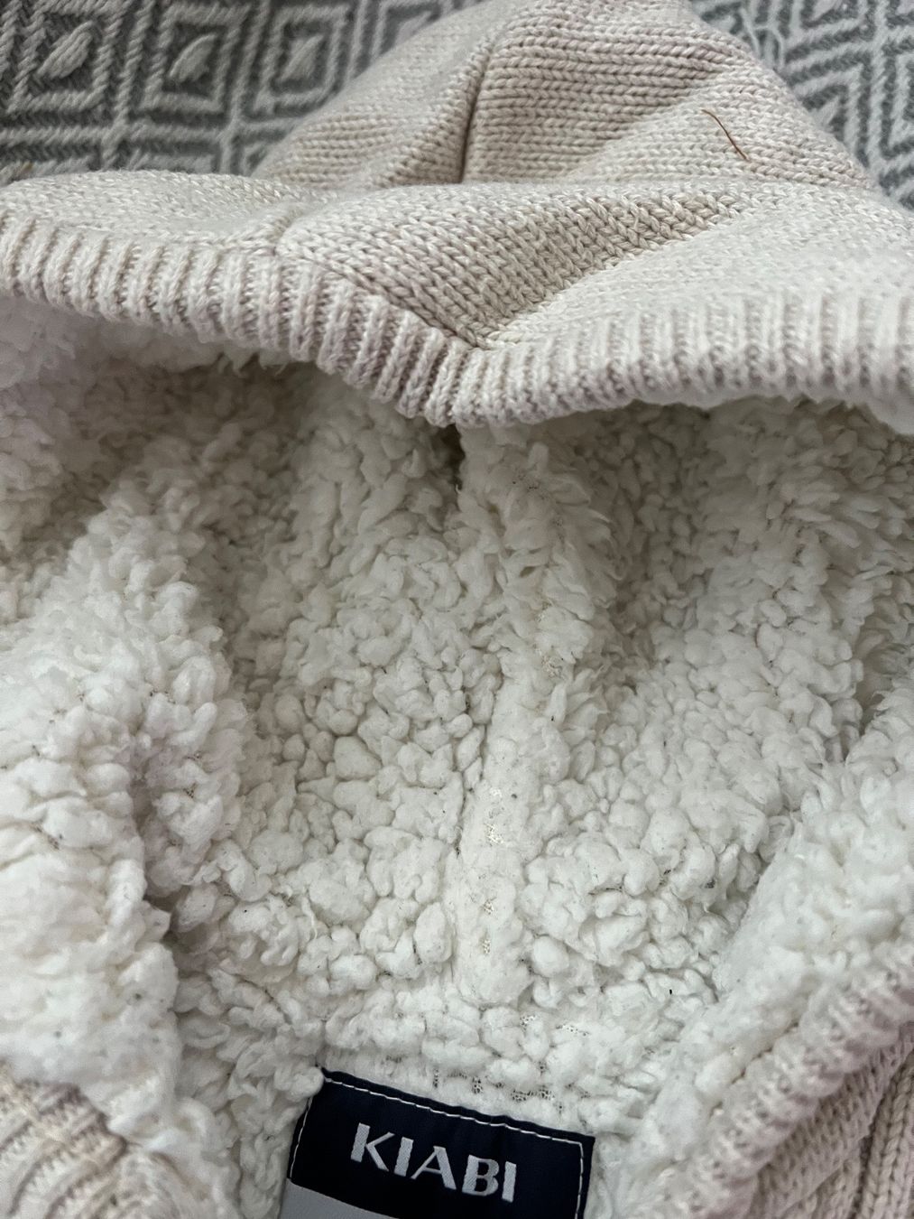 Giacche & Cappotti: KIABI DICKE FELL/STRICKJACKE GR 80 – Usato da Basel venduto da theo-g77 2