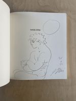 Hans Erni Originalzeichnung "vie et mythomogie"